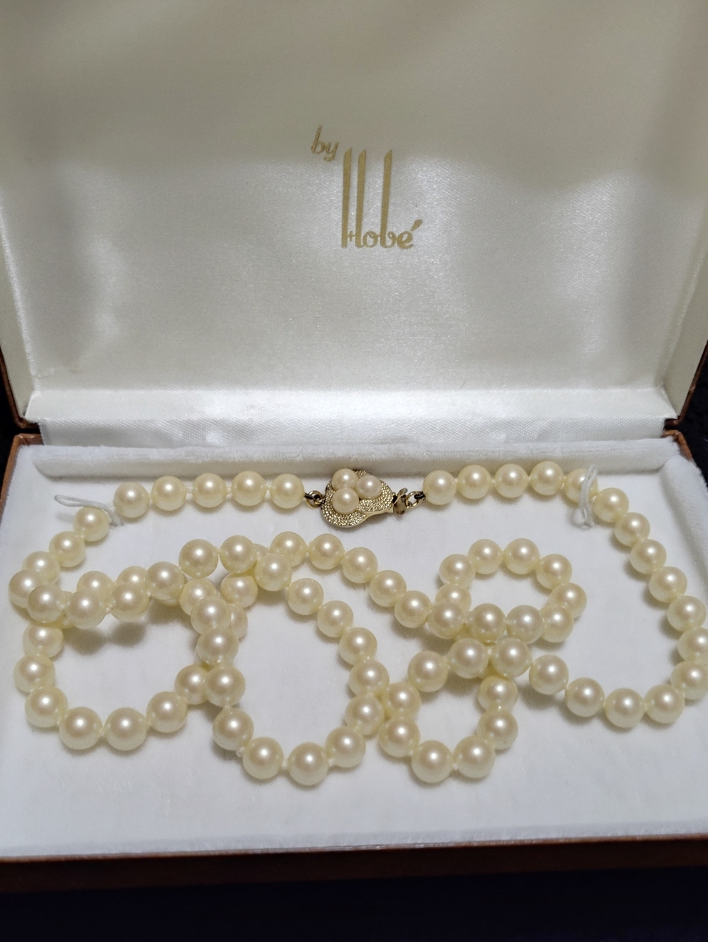 Vintage Hobe Strand Pearl Necklace